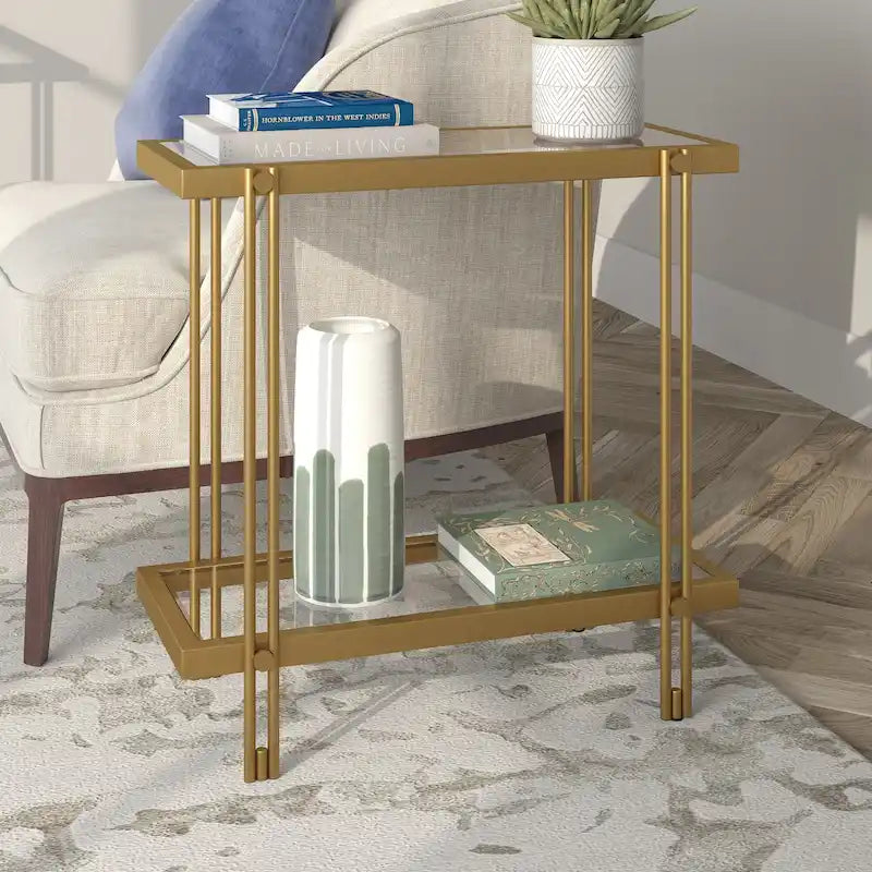 24-Inch Wide Rectangular Side Table