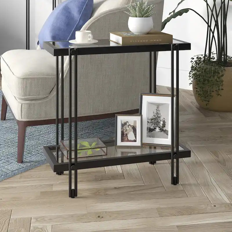24-Inch Wide Rectangular Side Table