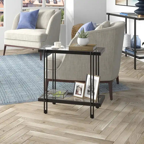 24-Inch Wide Rectangular Side Table
