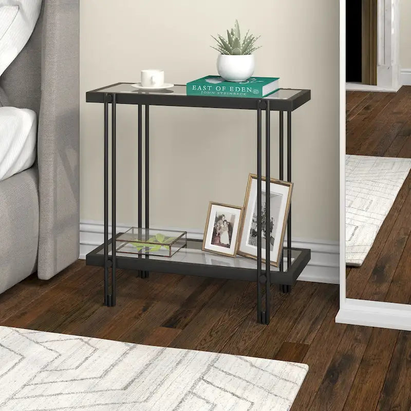 24-Inch Wide Rectangular Side Table