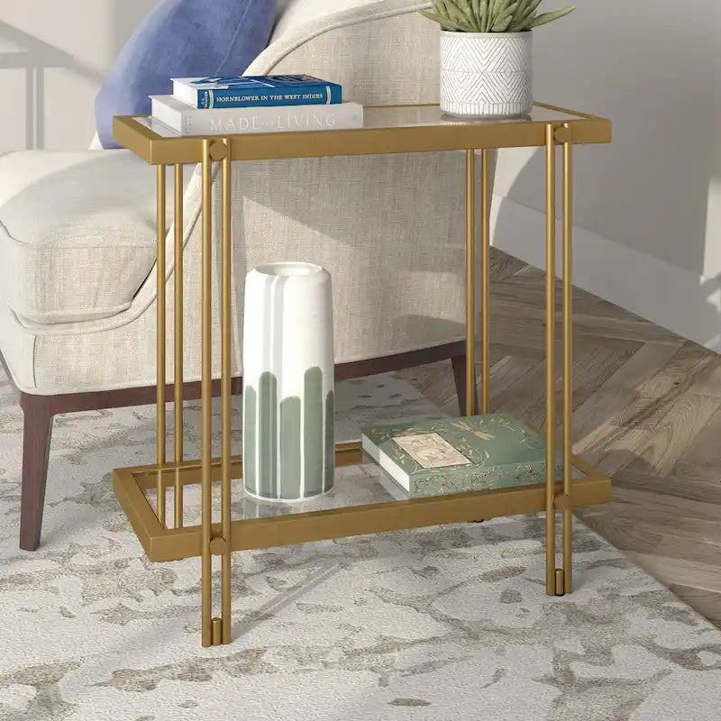 24-Inch Wide Rectangular Side Table