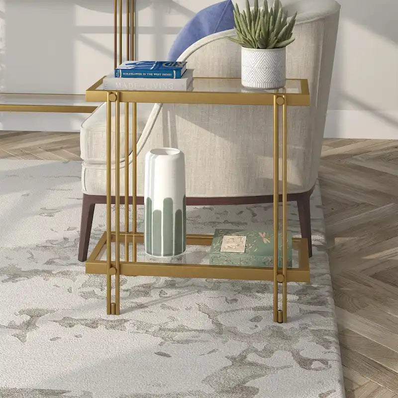 24-Inch Wide Rectangular Side Table