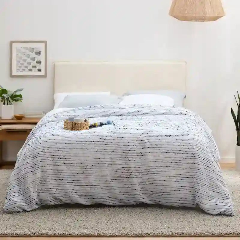 Adjustable Upholstered Pillow Headboard