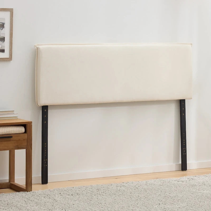 Adjustable Upholstered Pillow Headboard