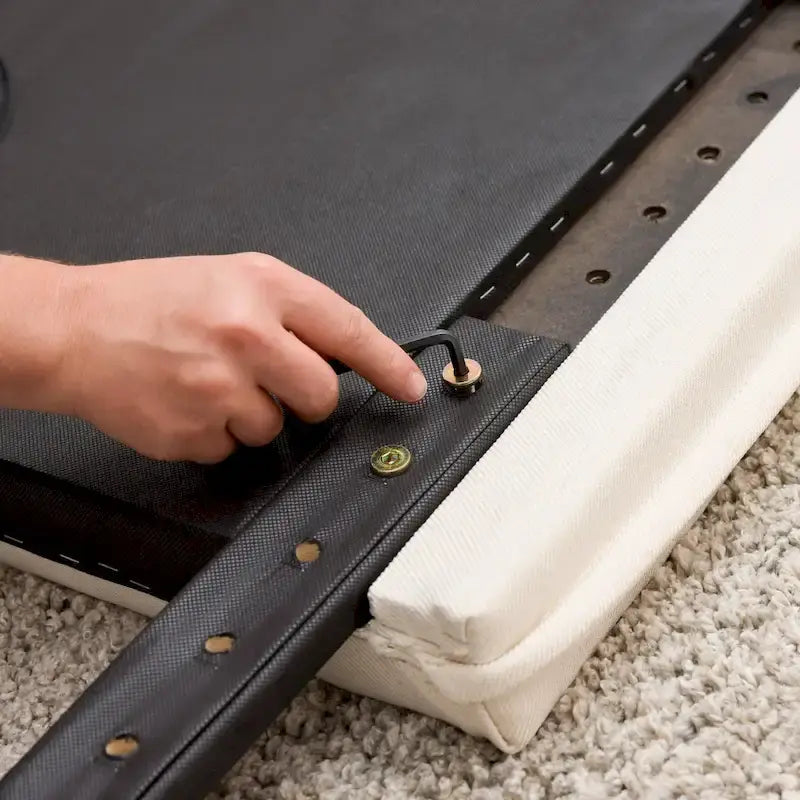 Adjustable Upholstered Pillow Headboard