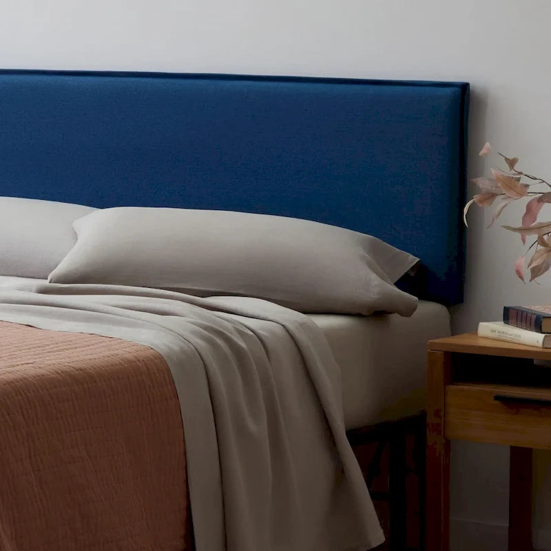 Adjustable Upholstered Pillow Headboard
