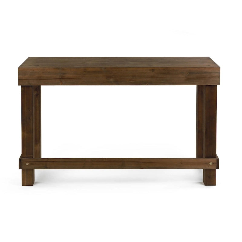 Fir Wood Console Table, 31 or 39.5 in. High