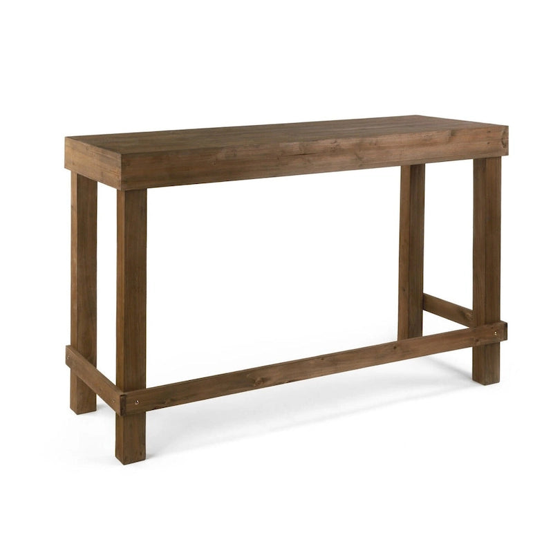 Fir Wood Console Table, 31 or 39.5 in. High