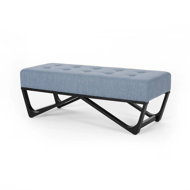 Modern Upholstered Bench for Bedside Living Room and Entryway