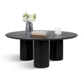 Ronde salontafel met voet, 40 inch