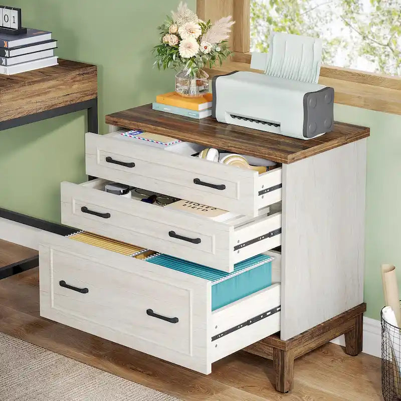 Seitlicher Aktenschrank mit 3 Schubladen für A4-/Letter-/Legal-Format